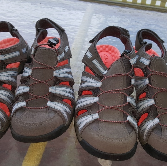 Clarks Shoes - Clarks womens closed toe sandals